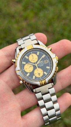 Seiko Chronograph Two-Tone Men’s Watch