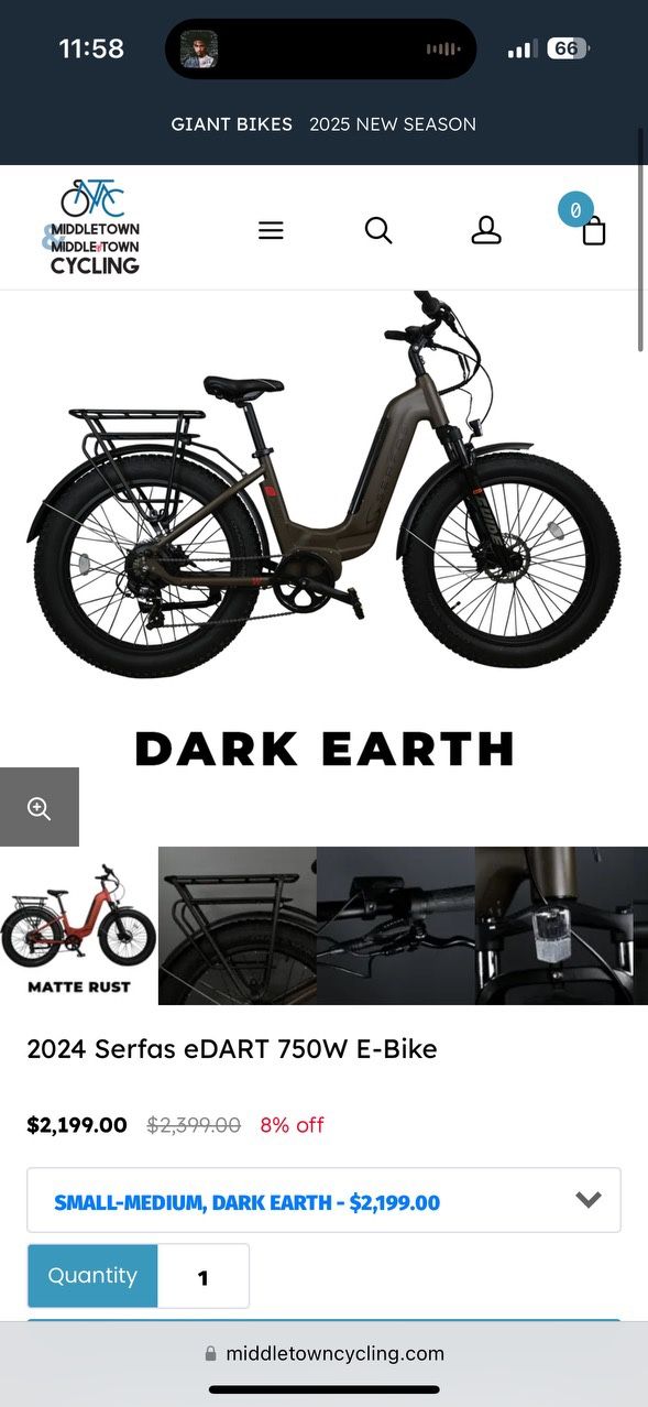 Dark Earth E-bike