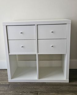 IKEA Kallax Cube Storage Unit with Drawers 30x30x15.5