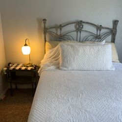 Full Size Bed Frame 55x75 Headboard And Rails Only