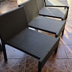 Patio Chairs Set Plus Center Table