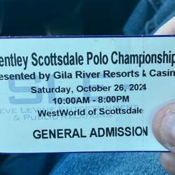 Bentley Scottsdale Polo Club Championship Ticket