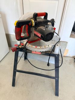 Craftsman miter box with stand