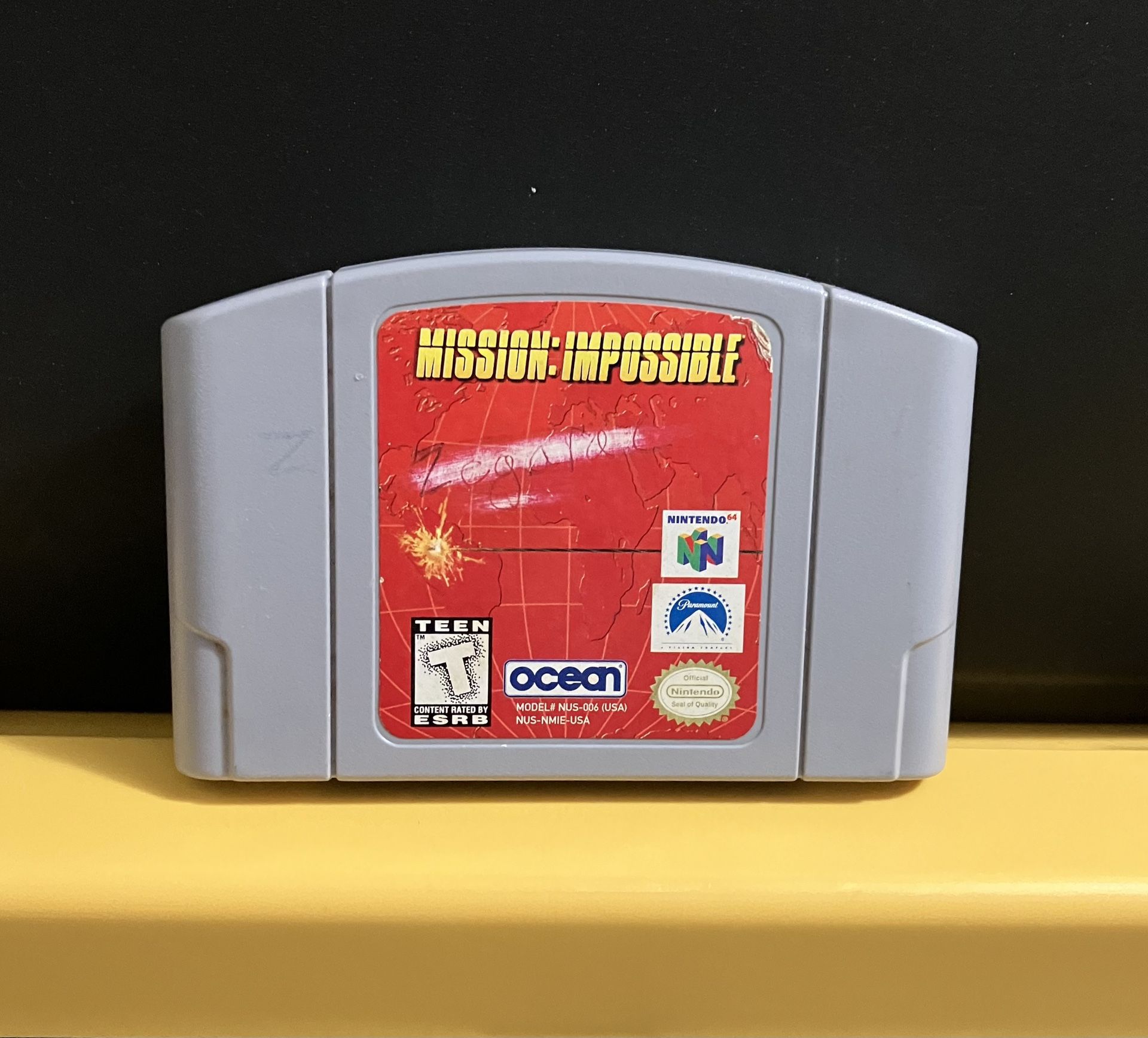 Mission Impossible Nintendo 64 video game system n64 console Authentic MI