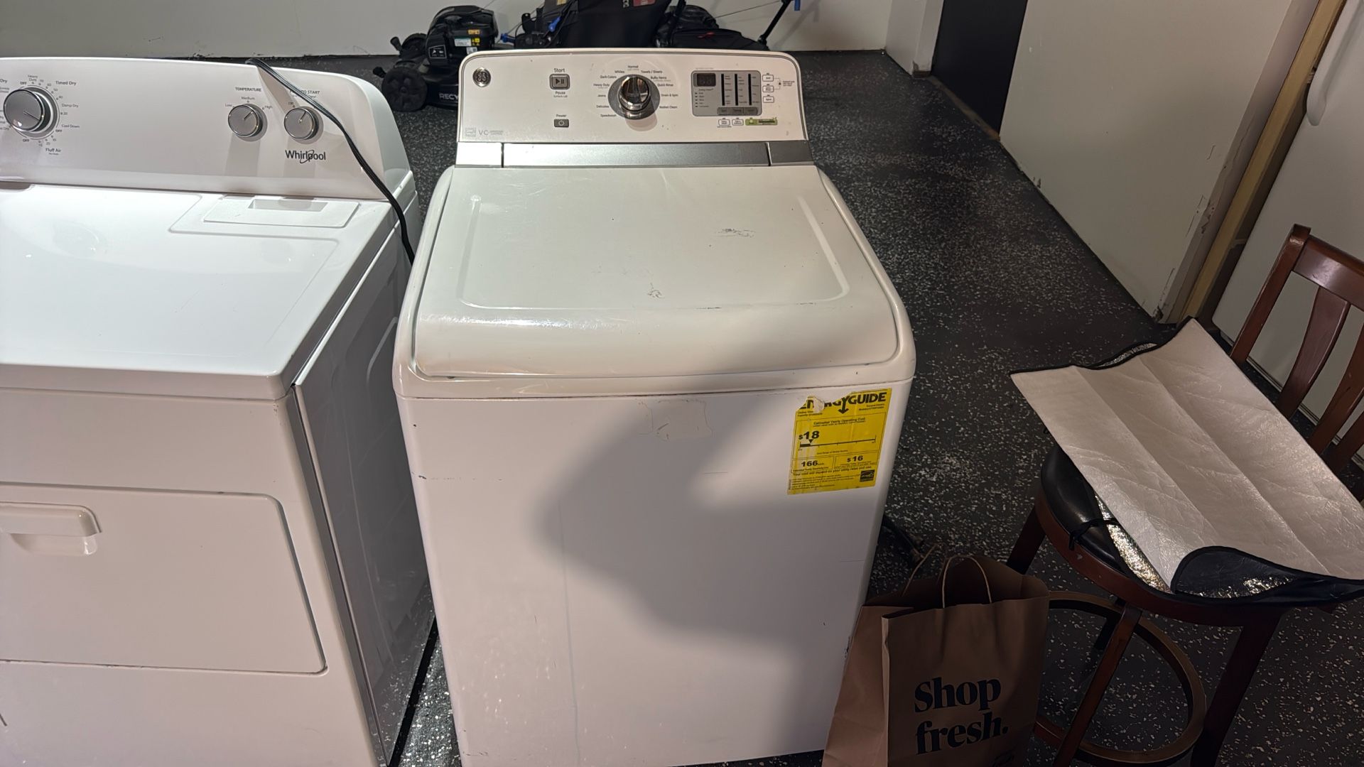 Rarely Used Washer And Dryer Is Basically New