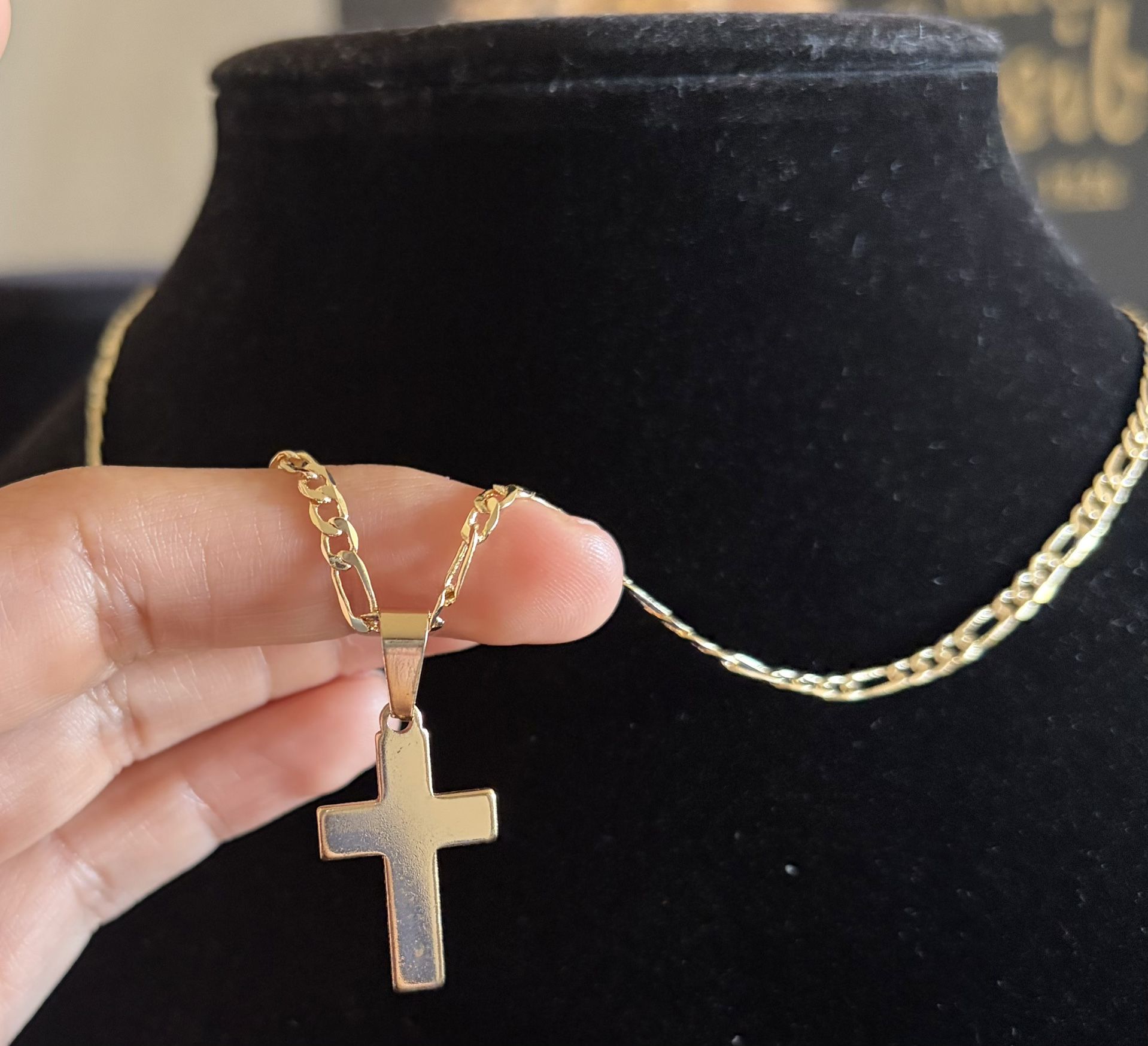 Cross Gold Plated Cruz A La Venta