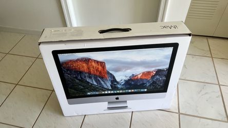 Apple iMac 27” Original Empty Box ONLY    *NO COMPUTER - Box ONLY*