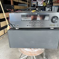 Yamaha Home Stereo And Bose Sub