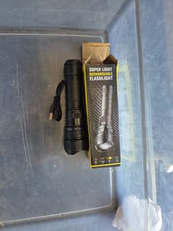 Rechargeable Flashlight 