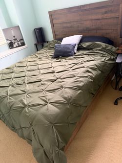 Living spaces bed and mattress with spring for sale