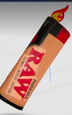 RAW 10 foot tall inflatable Phoenix lighter classic  90$ obo