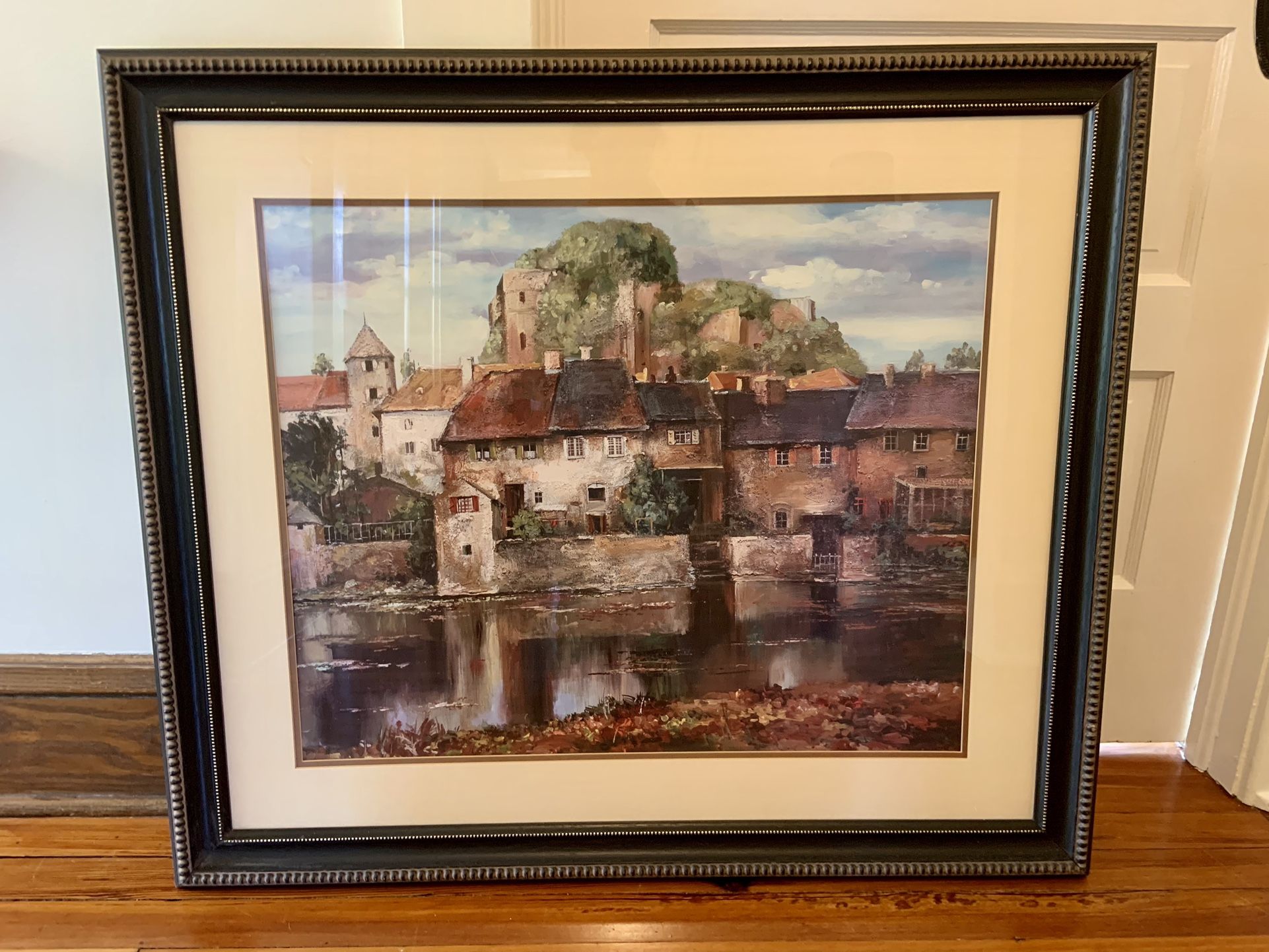 Large Framed Print of 'La Seyne-Sur-Mer' By Roger Duvall