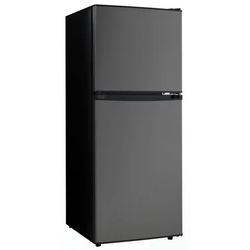 Danby 4.7 Cu ft 2-door refrigerator in Stainless Look BL - SS - 4.7 cu ft