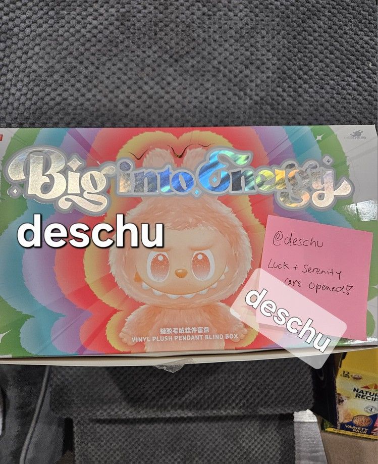 BIG INTO ENERGY BIE LABUBU SET