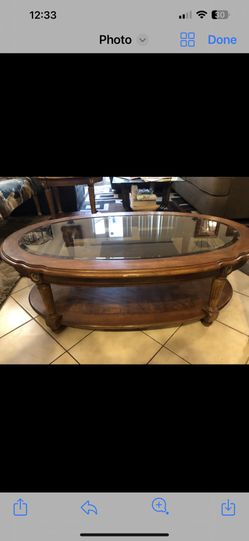 Coffee table With Two end Tables