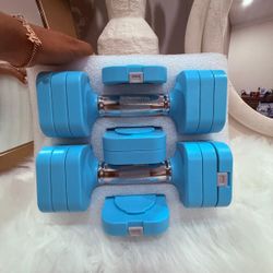 Dumbbell 20Lbs Adjustable Set Of 4 !check Pictures For More Info !