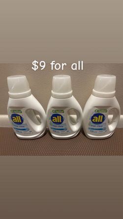All Free & Clear Laundry Detergent – Set of 3