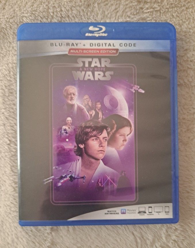 Star Wars A New Hope (2019) Bluray. Pick Up Only.