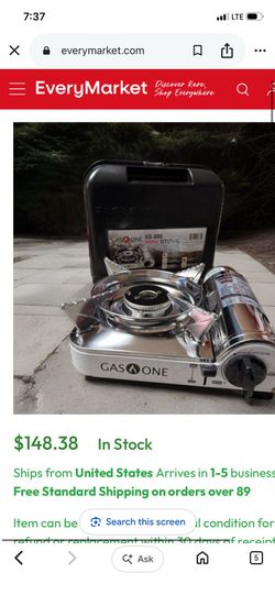 GAS ONE PORTABLE OVEN ON THE GO