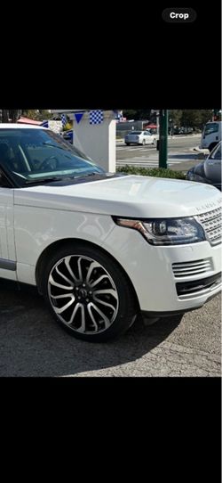 Range Rover new 22” autobiography Styie rims new tires sets sample pic