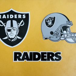 Oakland Raiders NFL helmet Sticker Football Decal