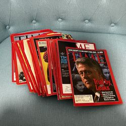 22 TIME magazines