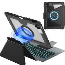 Nillkin Detachable Keyboard Case For iPad Pro 11 inch (M4, 2024), Touchpad Ba...