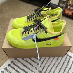 Air Force Off White Volts Used Size 8 Men’s OG ALL