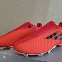 Adidas Laceless Cleats X speedflow Youth Size 4.5