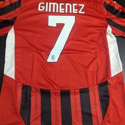 Ac Milan Long Sleeve Soccer Jersey