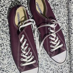 Converse Size 13 Maroon Chucks 