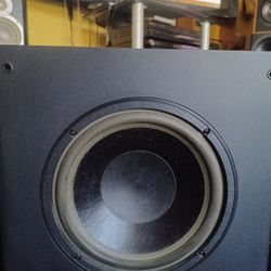 DAYTON SUB-100 POWERED SUBWOOFER $200 FINAL PRICE READ DESCRIPTION AND SEE 👀 ALL PICTURES 