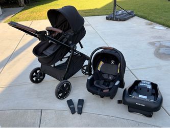 Maxi Cosi Zelia Luxe Stroller and Car Seat Travel System