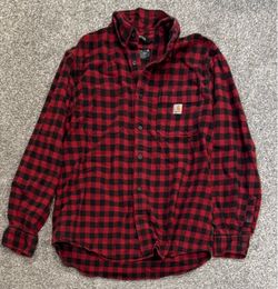 Carhartt Red & Black Buffalo Plaid Shirt
