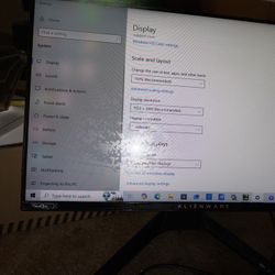 Gaming Monitor 360HZ Alienware 24.5 Inch 