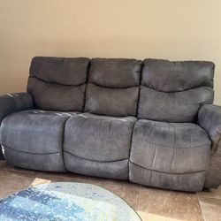 Reclining Sofa and Love seat