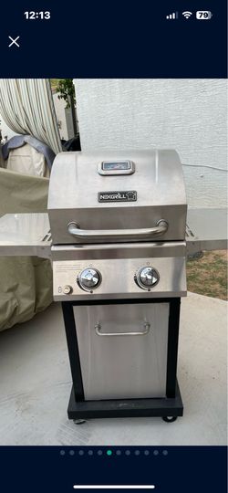 $125  Barbecue Grill, Get ready for Mother’s Day. $85 the 4 Lawn Chairs very comfortable