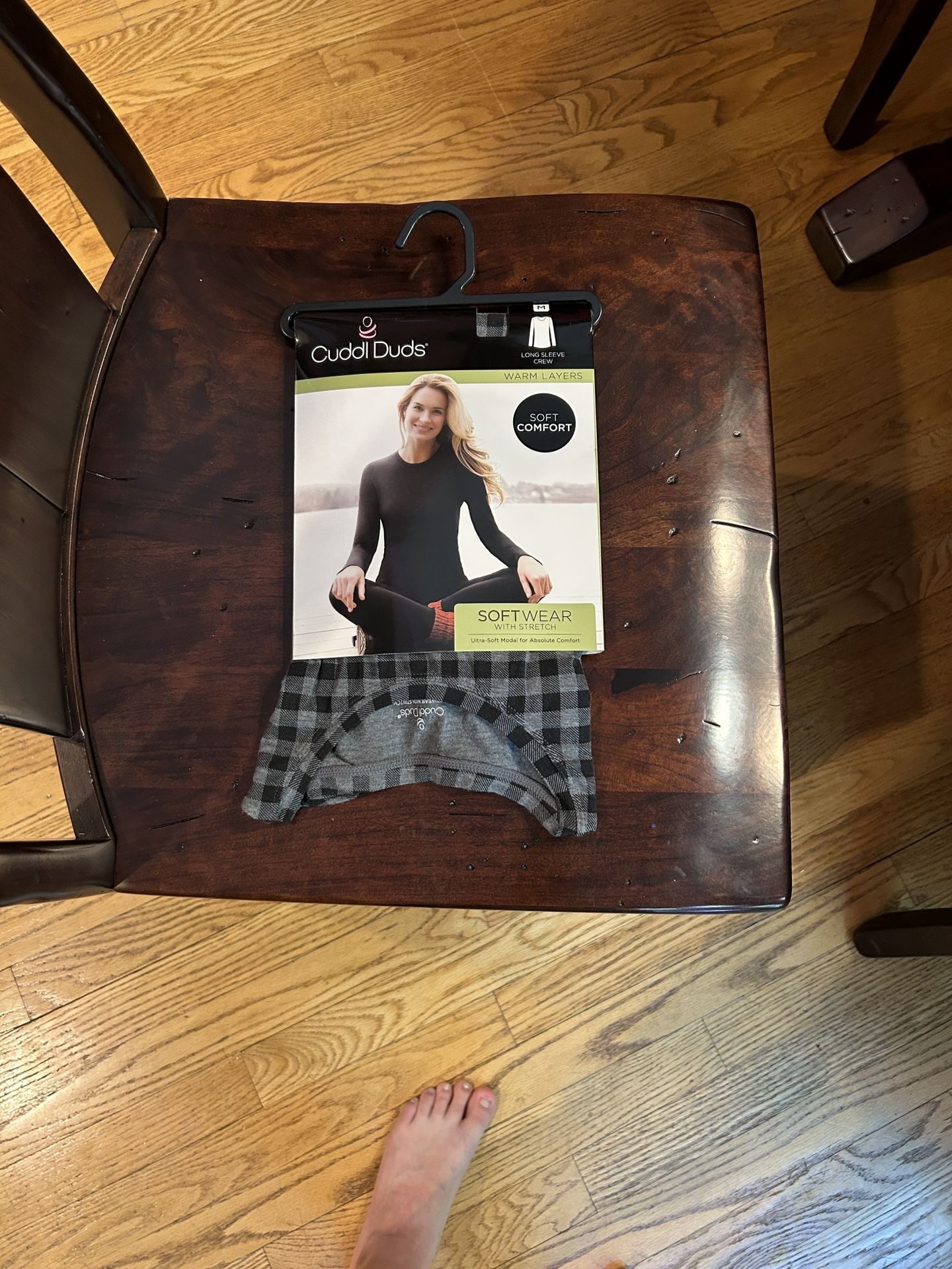 Cuddl Duds Plaid Shirt