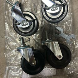 4” Threaded Stem  Caster Sets