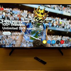 Samsung 43” Crystal UHD TV w/remote