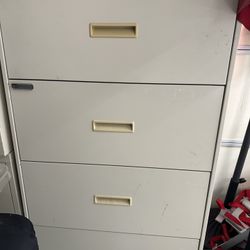 Metal 4 Drawer Filing Cabinet 