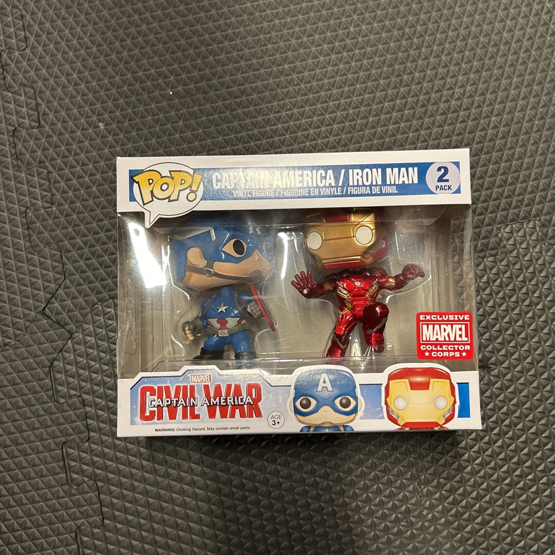 Funko Marvel Iron Man Vs Captain America