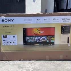 85XR50 85” Sony smart 4k mini led TV