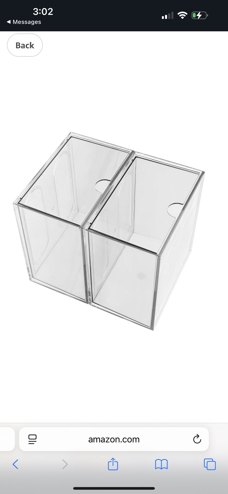 2pcs Acrylic Makeup Organizer Drawers Multifunctional Face Towel Holder for Vanity and Bathroom Storage Easy Access Cosmetic Storage