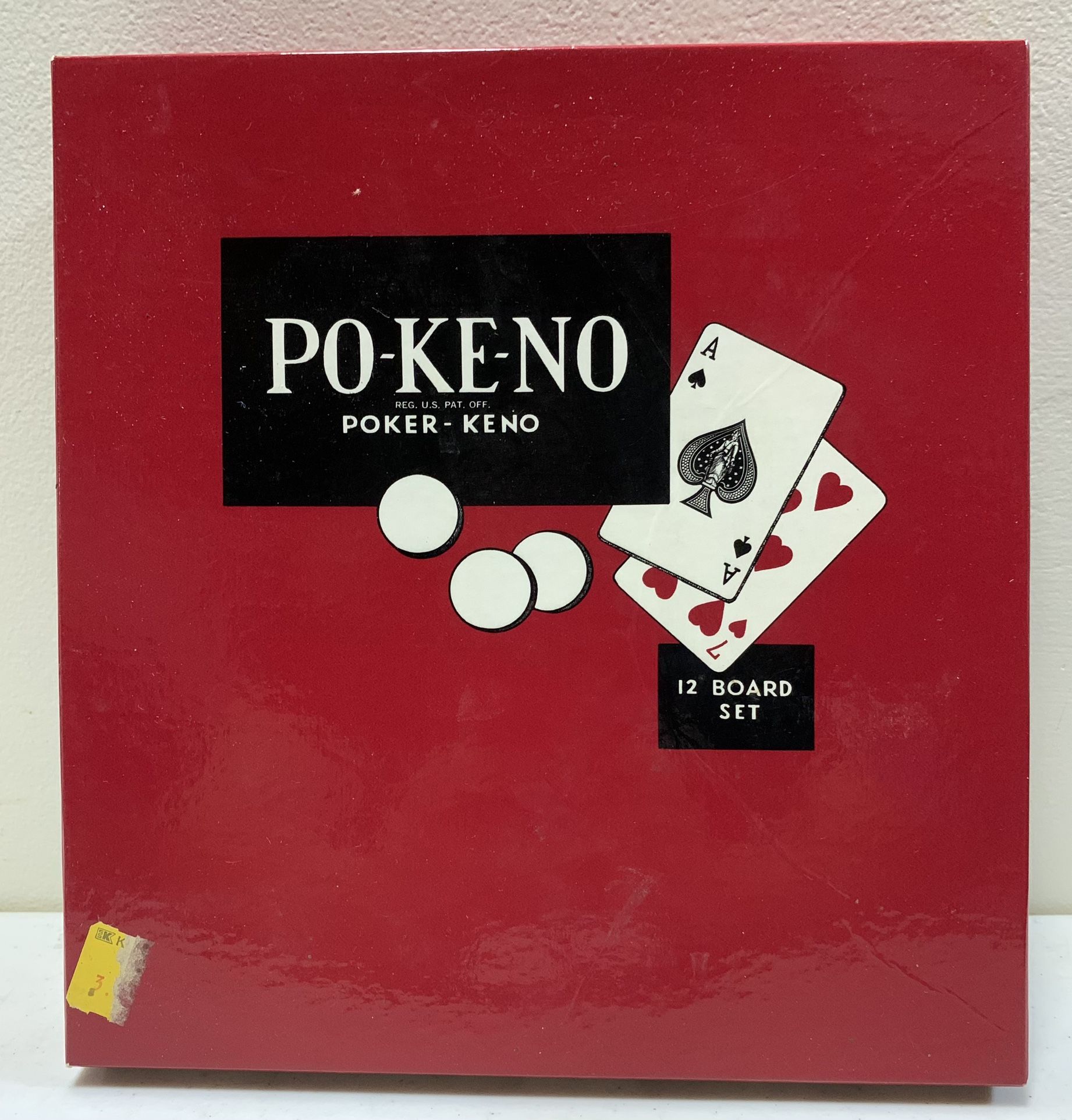Vintage Pokeno (po-ke-no) Board Game - gently used like new
