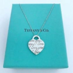 TIFFANY I LOVE YOU NECKLACE