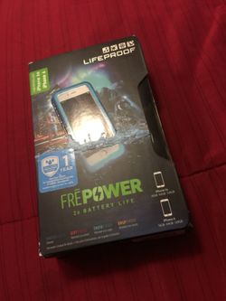 LIFEPROOF FRE POWER Blue Case iphone 6s and 6