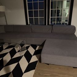 Large grey sofa - multiple Configurations 
