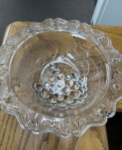 Crystal Serving Bowl- Never Used