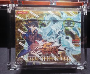 Yugioh starstrike blast 1st ed booster box